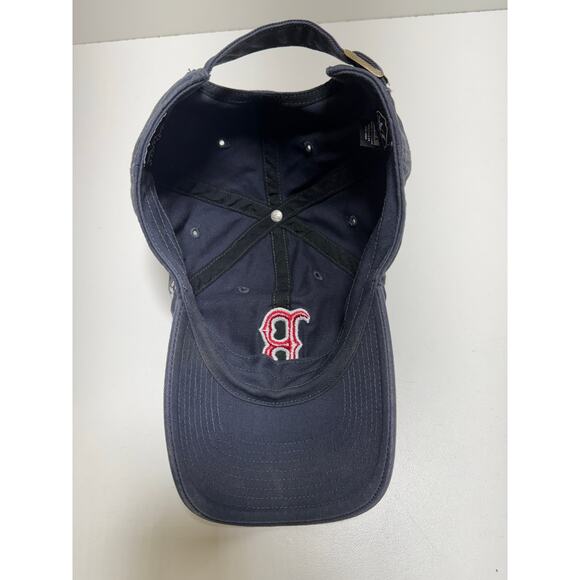Boston Red Sox 47 Brand MLB lean Up Adjustable Strap back Had Dad Cap - Picture 4 of 8
